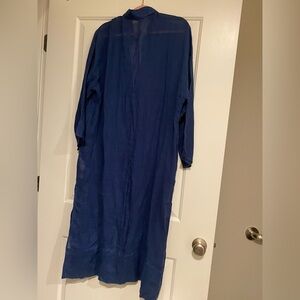 Massimo Dutti Linen Maxi dress Size L